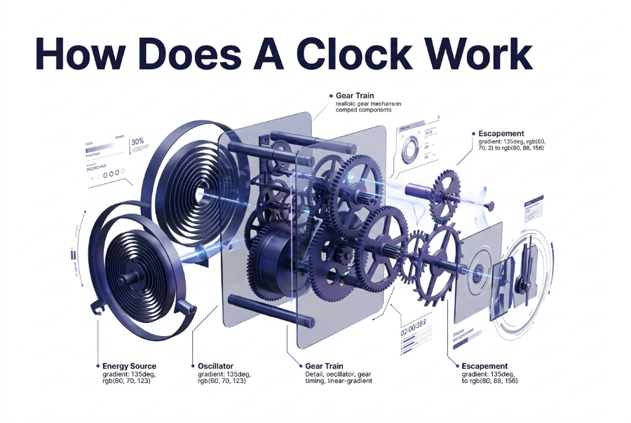 How Does a Clock Work? A Simple Guide for Beginners