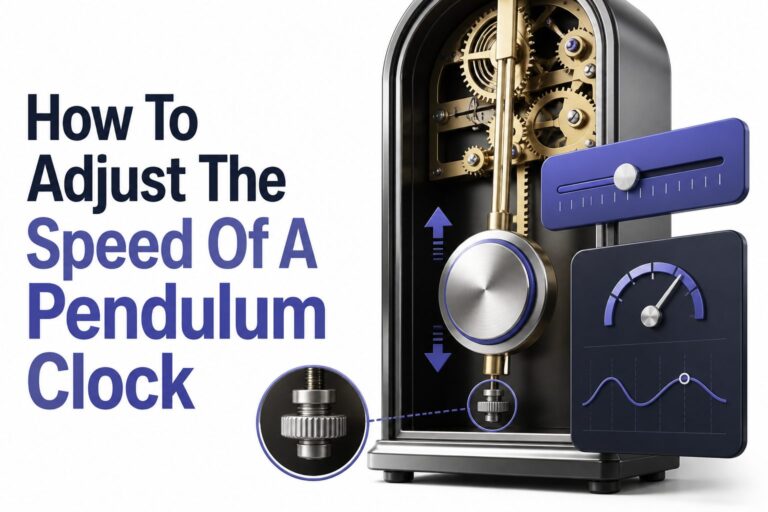 How to Adjust the Speed of a Pendulum Clock