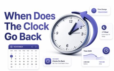 When Does the Clock Go Back? Dates and Time Change Guide